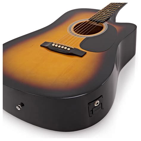 fender sa105ce electro acoustic guitar.